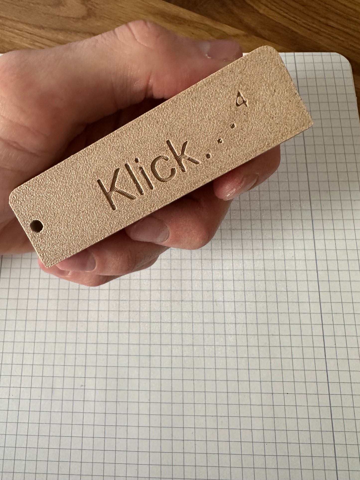 klick device - debug the escape