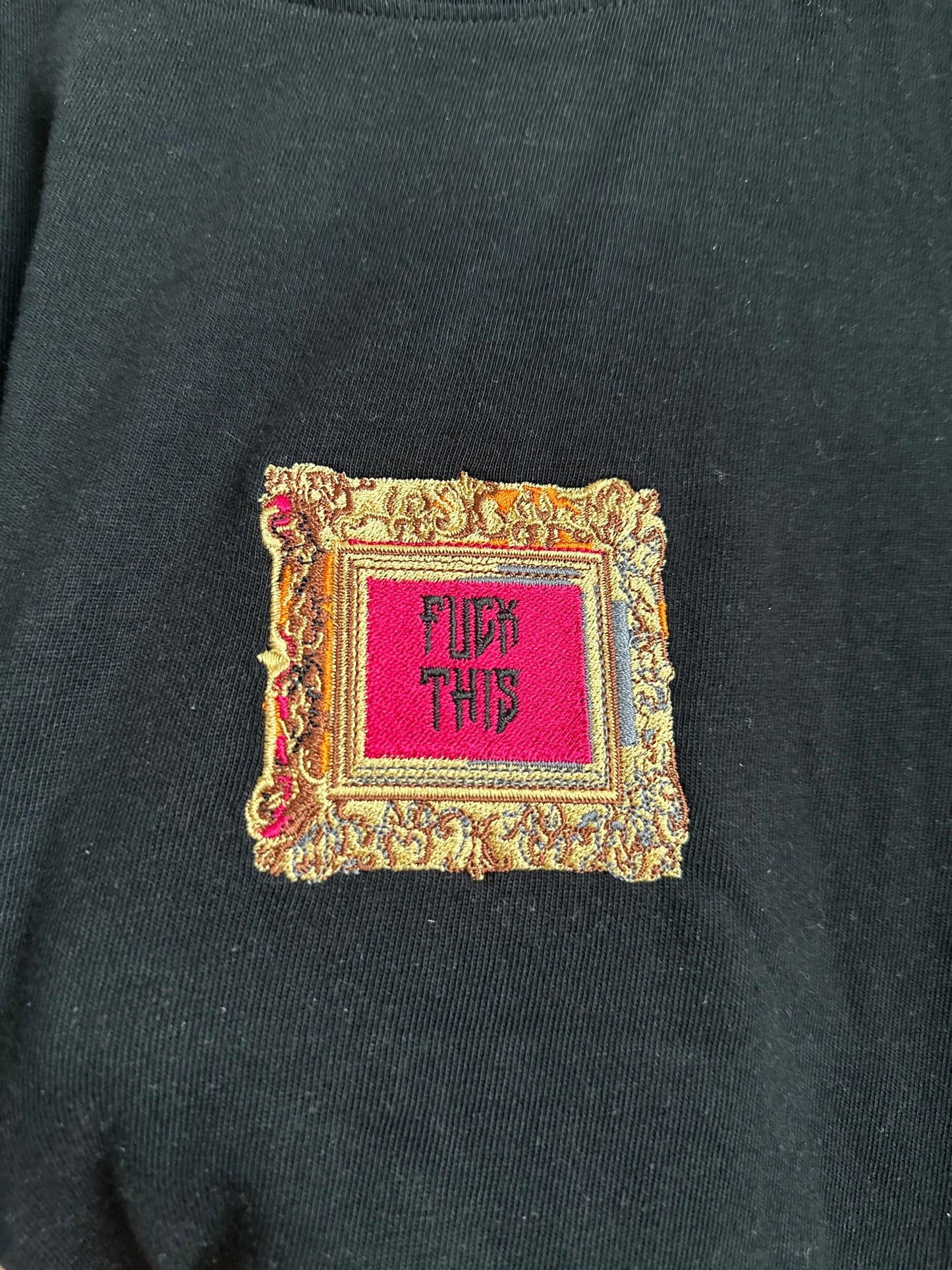 fuck this barock painting shirt - empferdstore