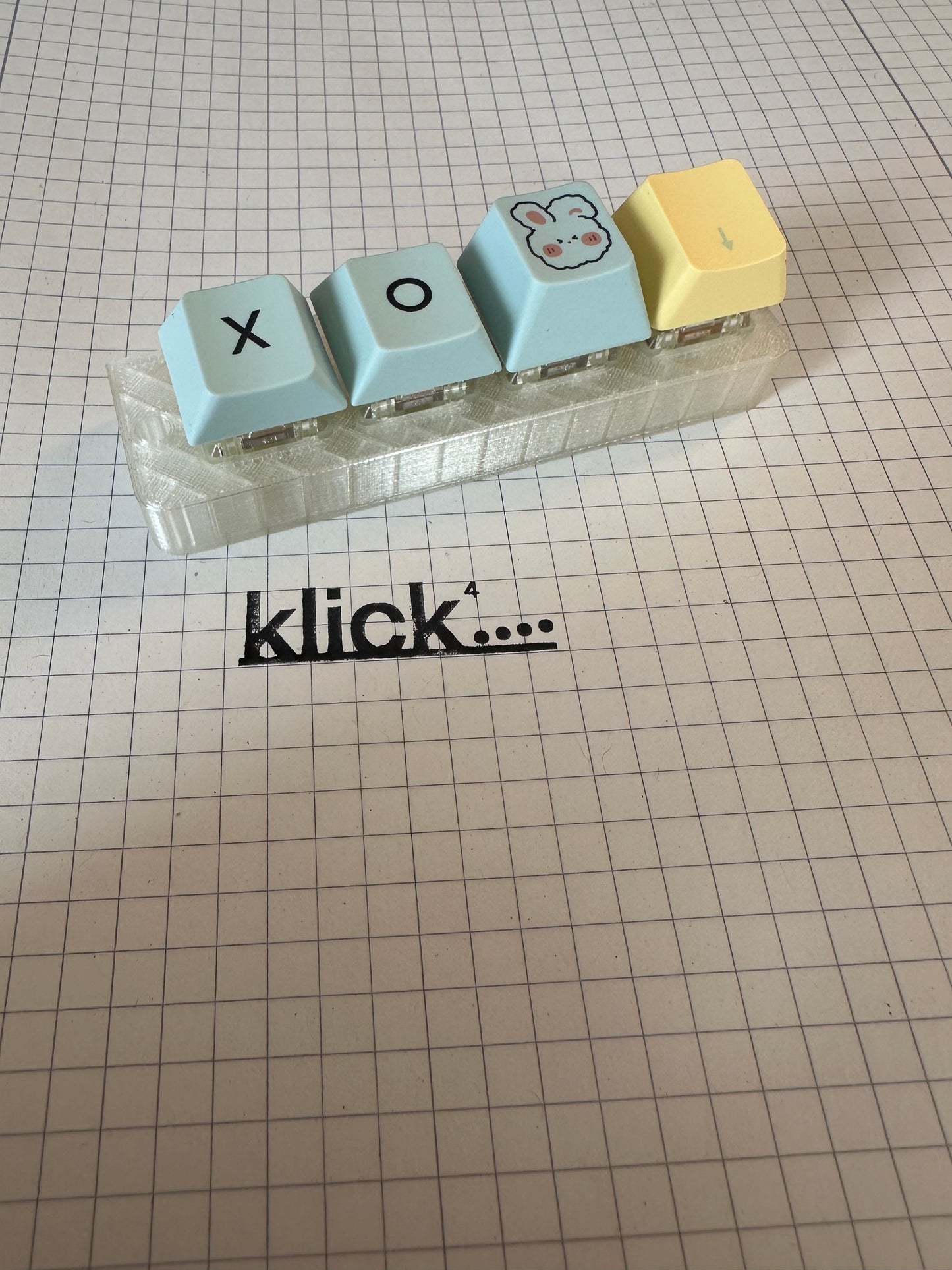 klick device fidget tool - XO XO