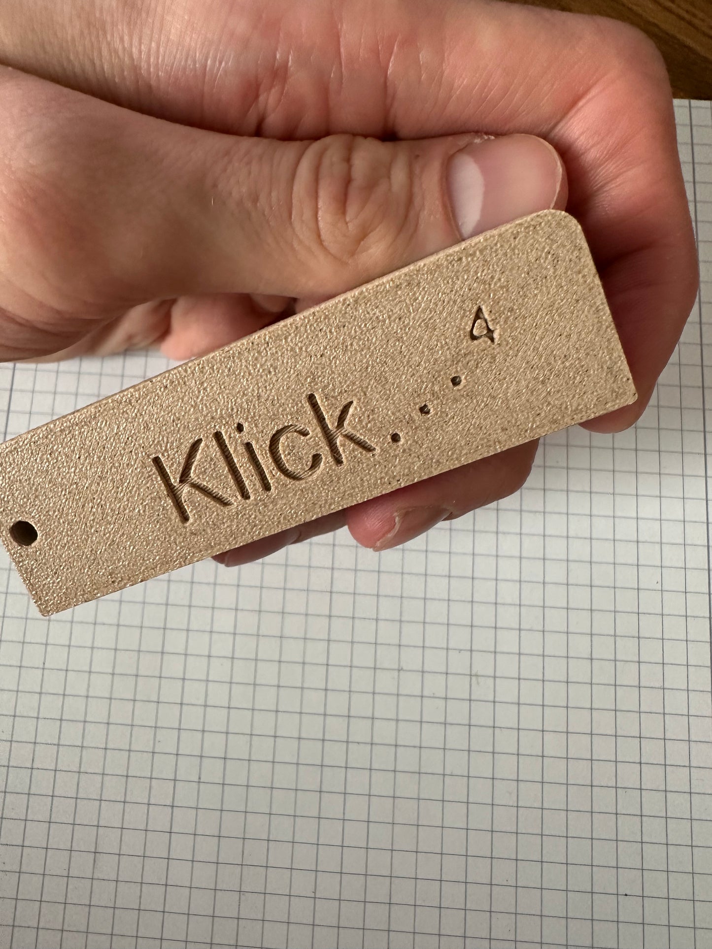 klick device fidget tool - escape up - empferdstore