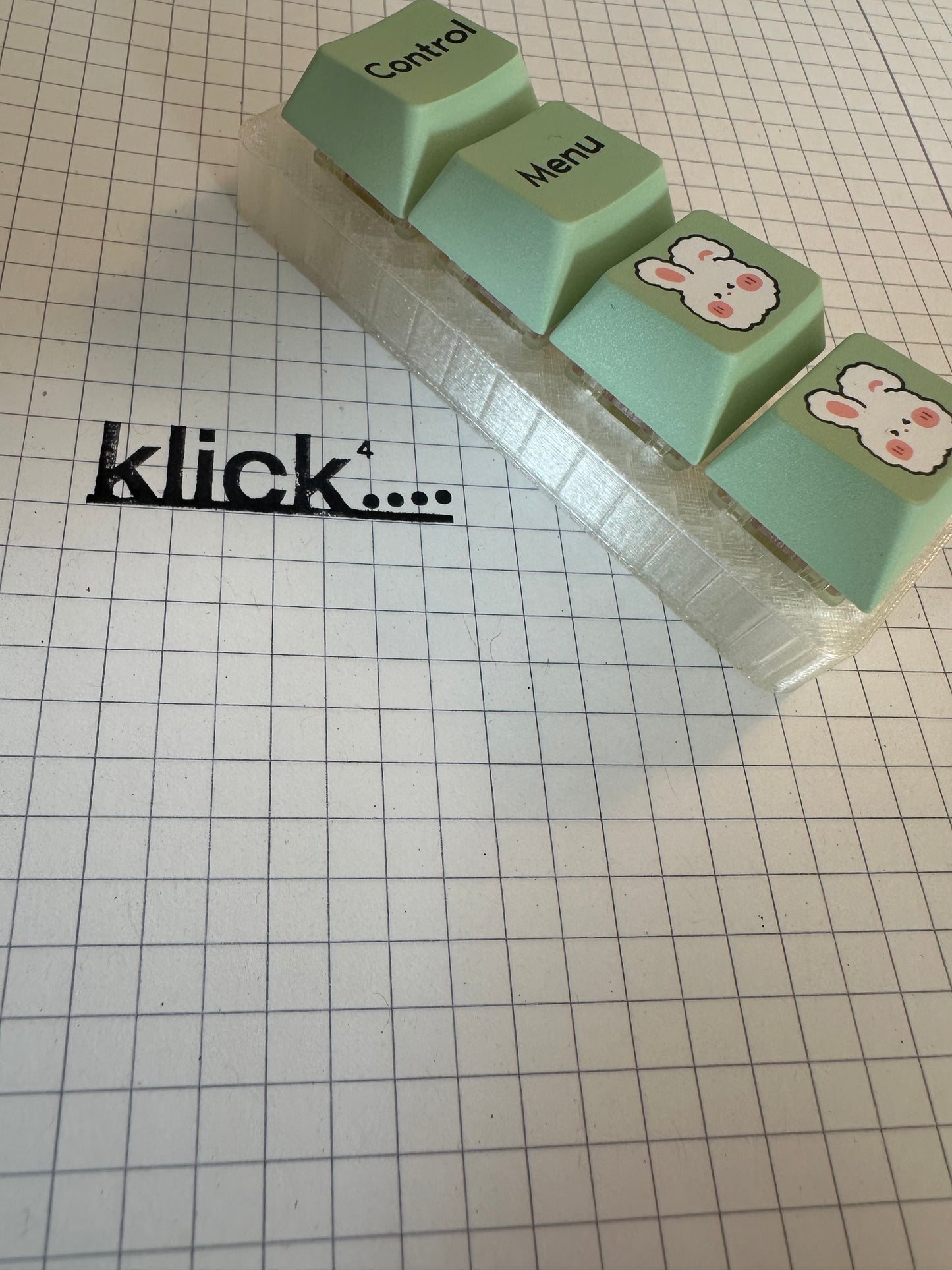 klick device fidget tool - Control rabbit menu