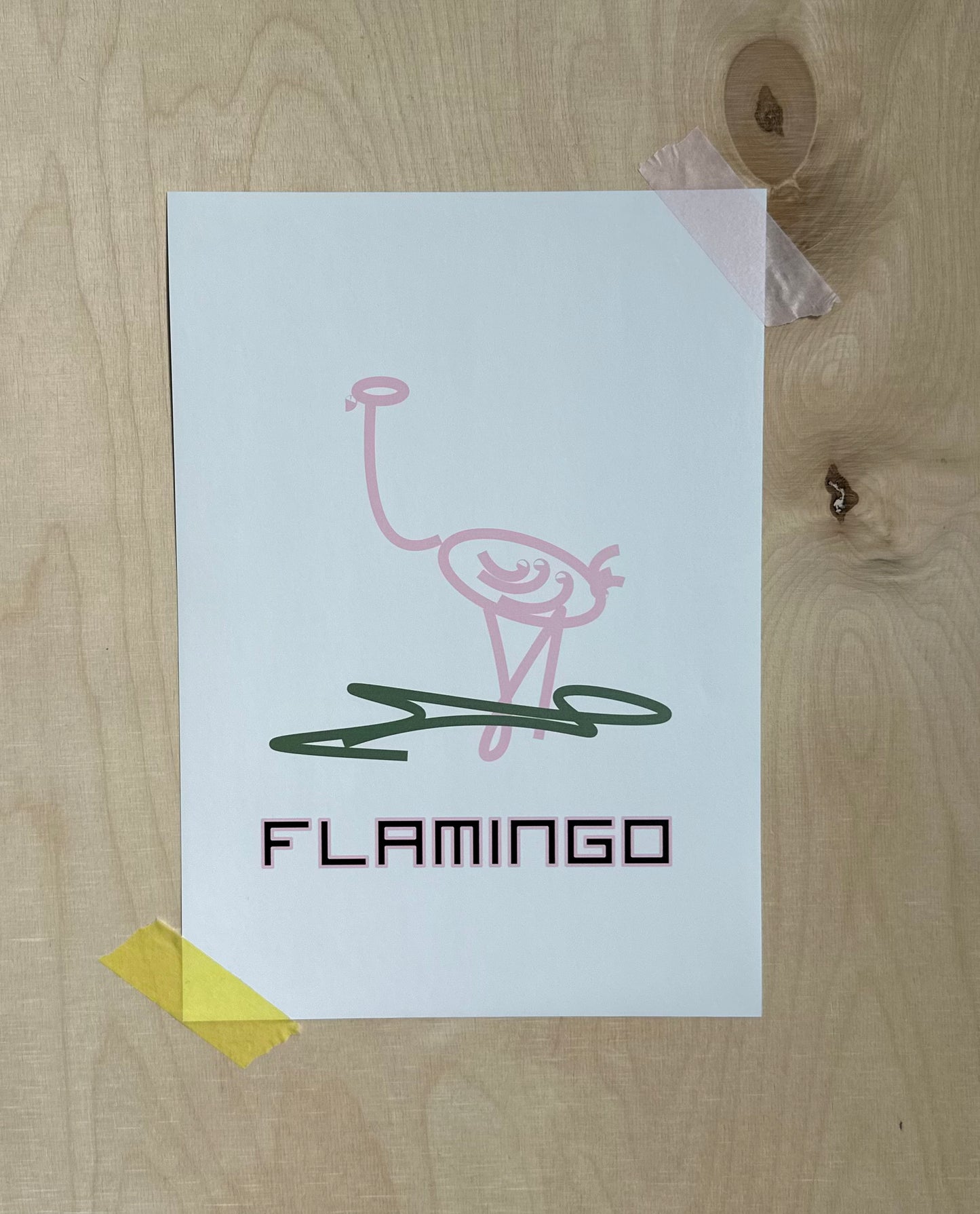 flamingo print - empferdstore